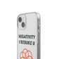 All About The Positivity iPhone Case