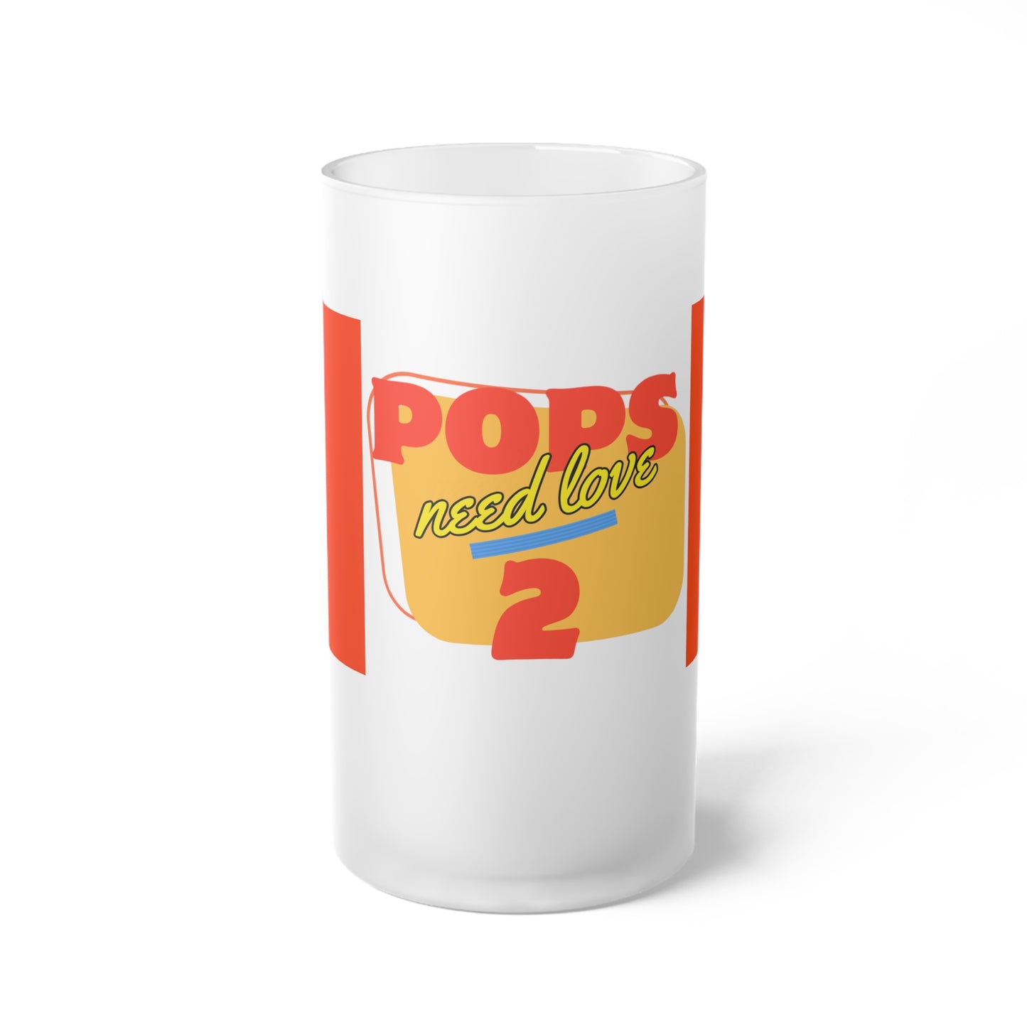 Pop's Need Love 2 Beer Mug